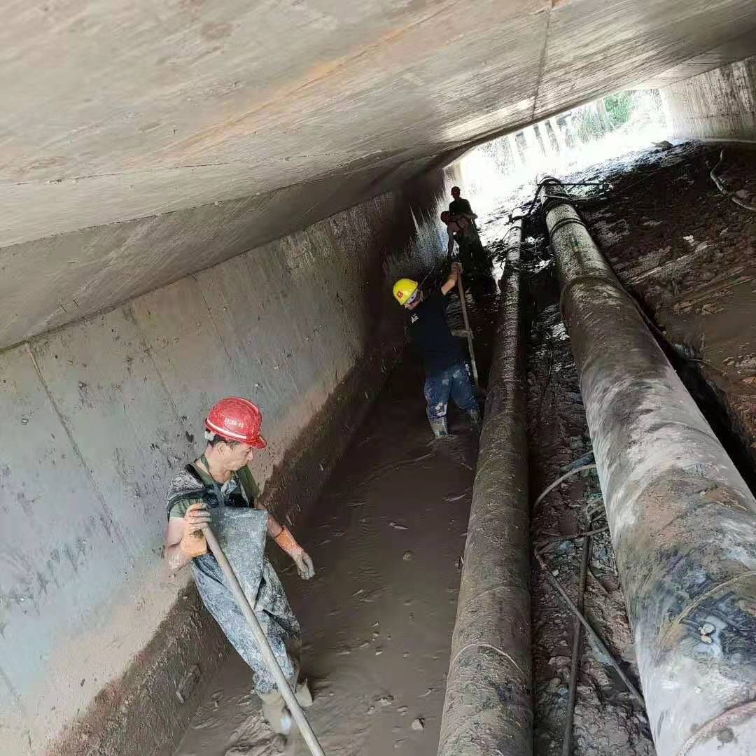 土默特右工业管道清淤
